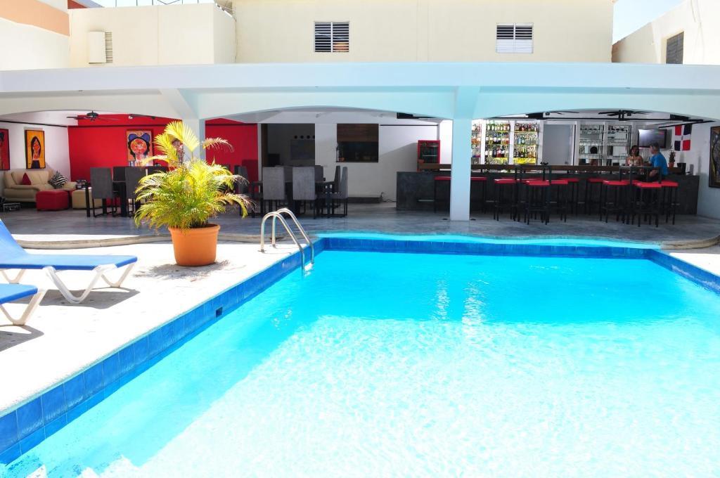 Hotel Las Palmeras Sosúa Exteriér fotografie