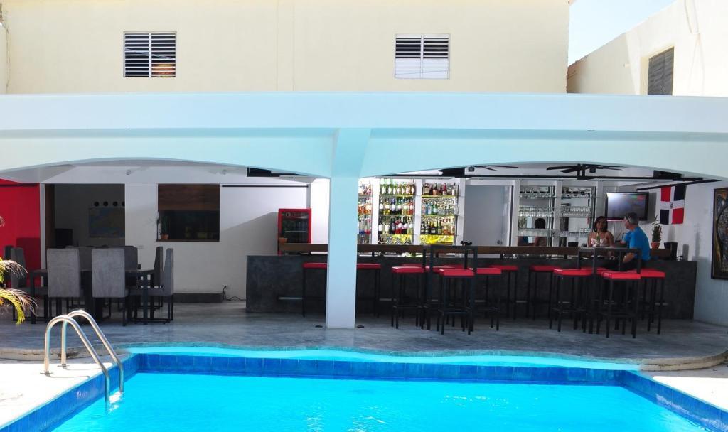 Hotel Las Palmeras Sosúa Exteriér fotografie